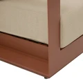 Sofa ogrodowa dwuosobowa Allure, Beige Mahogany - Hesperide