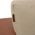 Sofa ogrodowa dwuosobowa Allure, Beige Mahogany - Hesperide