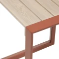 Mały stolik ogrodowy Allure, Beige Mahogany - Hesperide