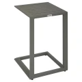 Mały stolik ogrodowy aluminiowy 38 x 38 cm Evasion, Laurel green - Hesperide