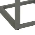 Mały stolik ogrodowy aluminiowy 38 x 38 cm Evasion, Laurel green - Hesperide