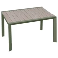 Stół ogrodowy 4-osobowy Evasion 119.5x80, Laurel Green - Hesperide