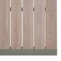Stół ogrodowy 4-osobowy Evasion 119.5x80, Laurel Green - Hesperide