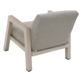 Fotel na taras aluminiowy Axiome, Clay beżowy - Hesperide