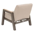 Fotel na taras aluminiowy Axiome, Praline - Hesperide