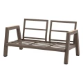 Sofa ogrodowa dwuosobowa Axiome, Praline - Hesperide