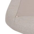 Krzesło ogrodowe z plecionką i poduszkami Nelora z aluminium i olefin - Hesperide