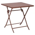 Stolik ogrodowy składany Greensboro 70x70, Mahogany - Hesperide