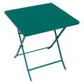 Stolik ogrodowy składany Greensboro 70x70, Opal green - Hesperide