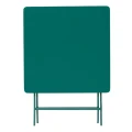 Stolik ogrodowy składany Greensboro 70x70, Opal green - Hesperide