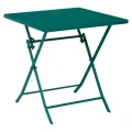 Stolik ogrodowy składany Greensboro 70x70, Opal green - Hesperide