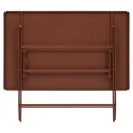 Stół ogrodowy składany 4-osobowy Greensboro 110x70, Mahogany - Hesperide