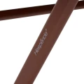 Stół ogrodowy składany 4-osobowy Greensboro 110x70, Mahogany - Hesperide
