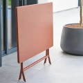Stół ogrodowy składany 4-osobowy Greensboro 110x70, Mahogany - Hesperide