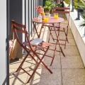 Krzesło ogrodowe składane Greensboro, Mahogany - Hesperide