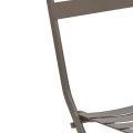 Krzesło ogrodowe składane Greensboro, Coffee - Hesperide