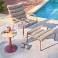 Mały stoliczek na balkon Soletia, Mahogany - Hesperide