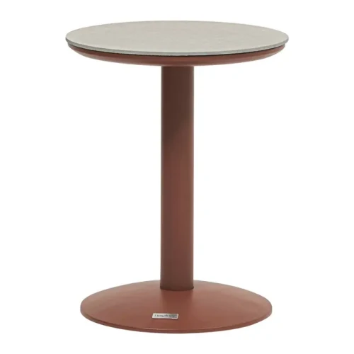 Mały stoliczek na balkon Soletia, Mahogany - Hesperide