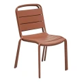 Krzesło ogrodowe stalowe Alegoria, Mahogany - Hesperide