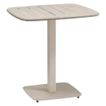 Stolik ogrodowy stalowy Alegoria 70x70, Clay - Hesperide