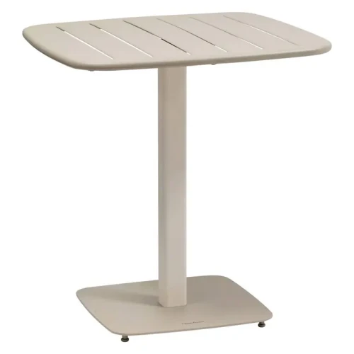 Stolik ogrodowy stalowy Alegoria 70x70, Clay - Hesperide