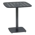 Stolik ogrodowy stalowy Alegoria 70x70, Graphite - Hesperide
