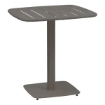 Stolik ogrodowy stalowy Alegoria 70x70, Coffee - Hesperide