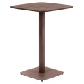 Stolik ogrodowy wysoki Alegoria 70x70, Mahogany - Hesperide