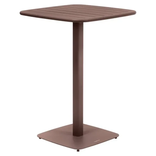 Stolik ogrodowy wysoki Alegoria 70x70, Mahogany - Hesperide