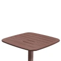 Stolik ogrodowy wysoki Alegoria 70x70, Mahogany - Hesperide
