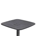 Stolik ogrodowy wysoki Alegoria 70x70, Graphite - Hesperide