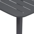 Stolik ogrodowy wysoki Alegoria 70x70, Graphite - Hesperide