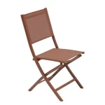 Krzesła ogrodowe składane Essentia, 4 szt, Mahogany - Hesperide