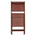 Krzesła ogrodowe składane Essentia, 4 szt, Mahogany - Hesperide