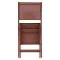 Krzesła ogrodowe składane Essentia, 4 szt, Mahogany - Hesperide