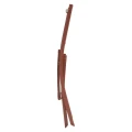 Krzesła ogrodowe składane Essentia, 4 szt, Mahogany - Hesperide