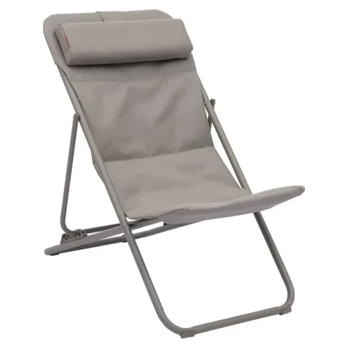 Leżak ogrodowy składany Mirael, Hazelnut Coffee - Hesperide