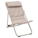 Leżak ogrodowy składany Mirael, Clay - Hesperide