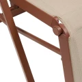 Fotel ogrodowy rozkładany Decima, Linen Mahogany - Hesperide