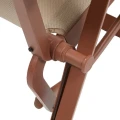 Fotel ogrodowy rozkładany Decima, Linen Mahogany - Hesperide