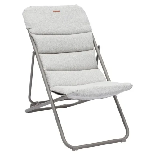 Składany leżak ogrodowy Nillia, Hazelnut Coffee - Hesperide