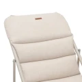 Składany leżak ogrodowy Nillia, Linen Clay - Hesperide