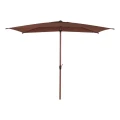 Parasol ogrodowy prostokątny odchylany Loompa 2x3 m, Mahogany - Hesperide