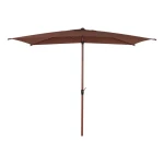 Parasol ogrodowy prostokątny odchylany Loompa 2x3 m, Mahogany - Hesperide