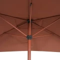 Parasol ogrodowy prostokątny odchylany Loompa 2x3 m, Mahogany - Hesperide
