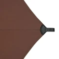 Parasol ogrodowy, Soya 2.7m okrągły odchylany, Mahogany - Hesperide