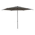 Parasol ogrodowy, Soya 2.7m okrągły odchylany, Coffee - Hesperide