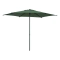 Parasol ogrodowy, Soya 2.7m okrągły odchylany, Olive green zielony - Hesperide