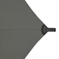 Parasol ogrodowy kwadratowy, Soya 2.5x2.5m, Coffee - Hesperide