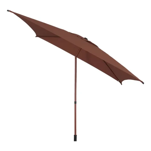Parasol ogrodowy kwadratowy, Soya 2.5x2.5m, Mahogany - Hesperide